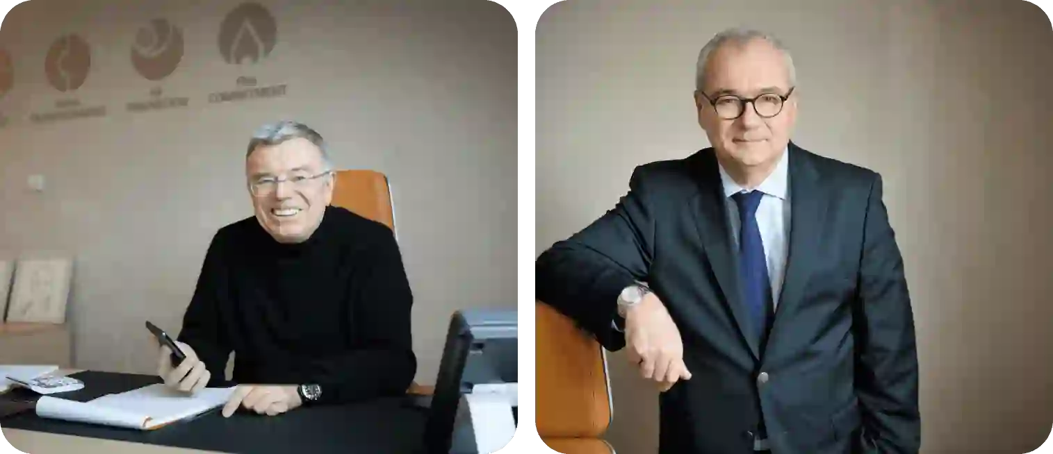 Daniel Julien and Olivier Rigaudy