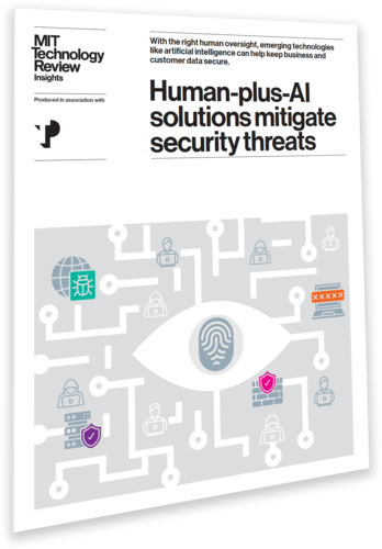 Mock up - MIT white paper - Human plus AI solutions mitigate security threats