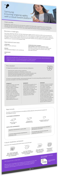 Ensuring ongoing agility with a cloud-based platform mock up.