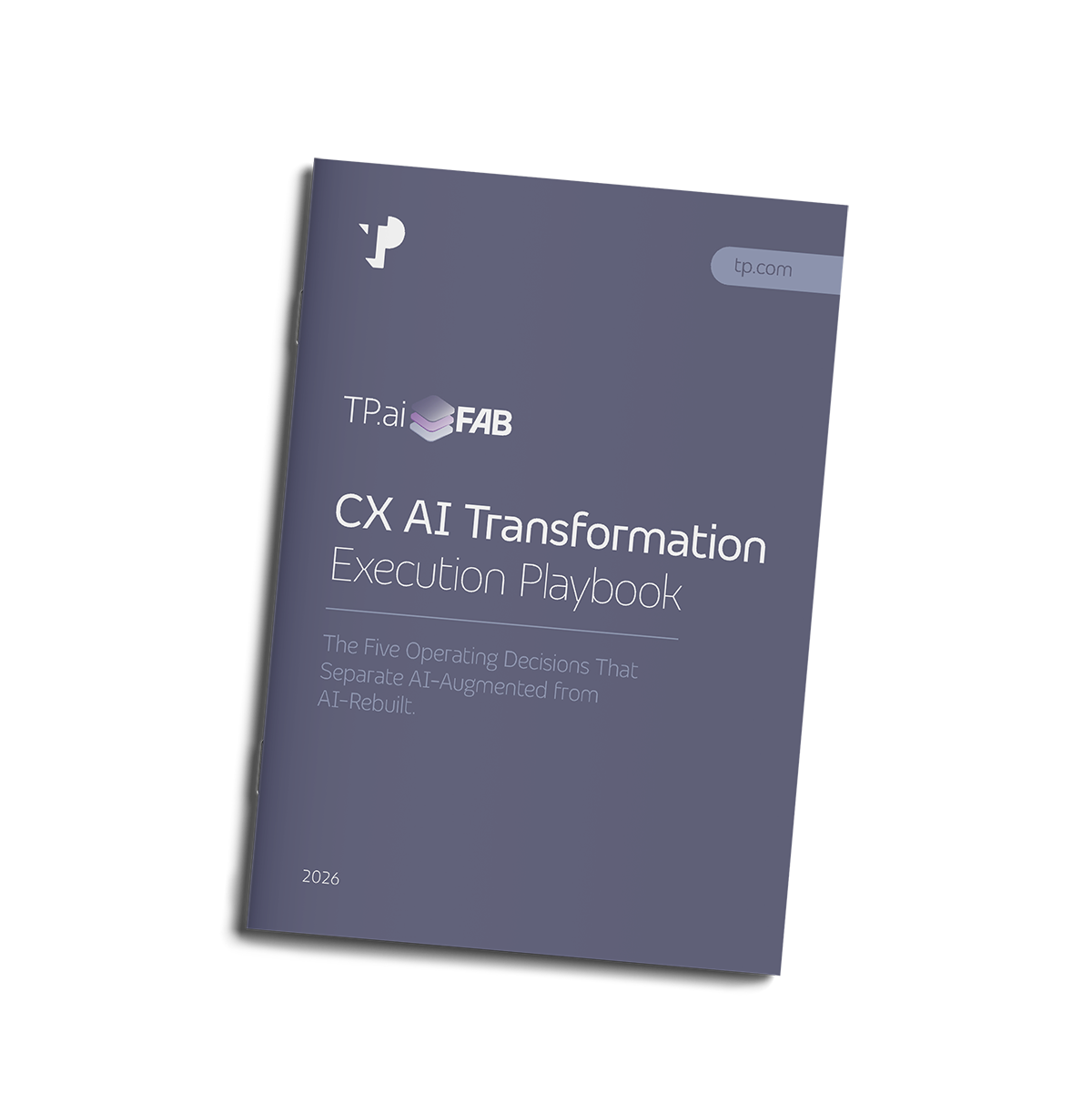 CX AI Transformation Playbook 