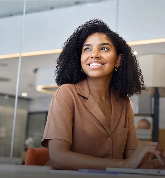 Man listening to music on his tablet