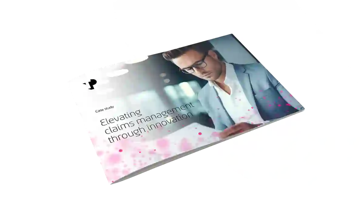 Elevating claims management through innovation mockup