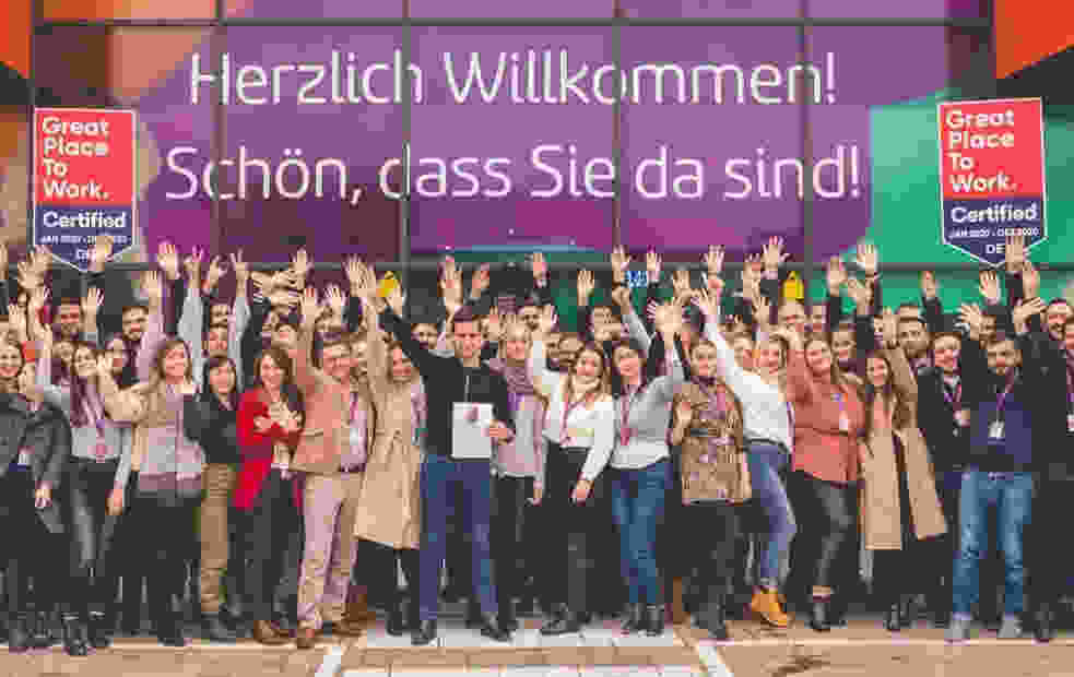 Employees from TP in Germany