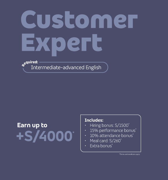 Banner de carreras que promociona oportunidades laborales y el entorno de trabajo.