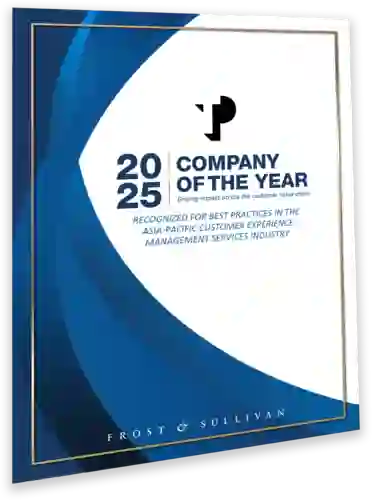 Mockup of the Company of the year - Driving impact across the customer value chain report