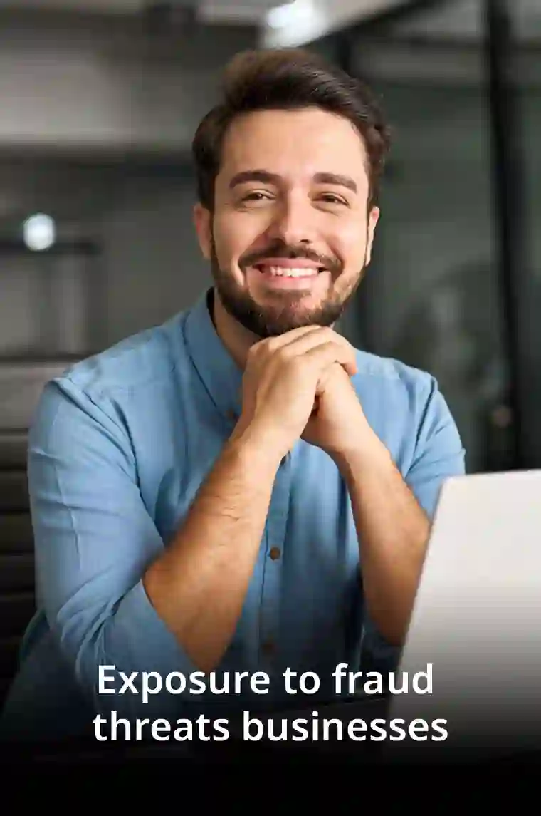 Exposure to fraud threats business