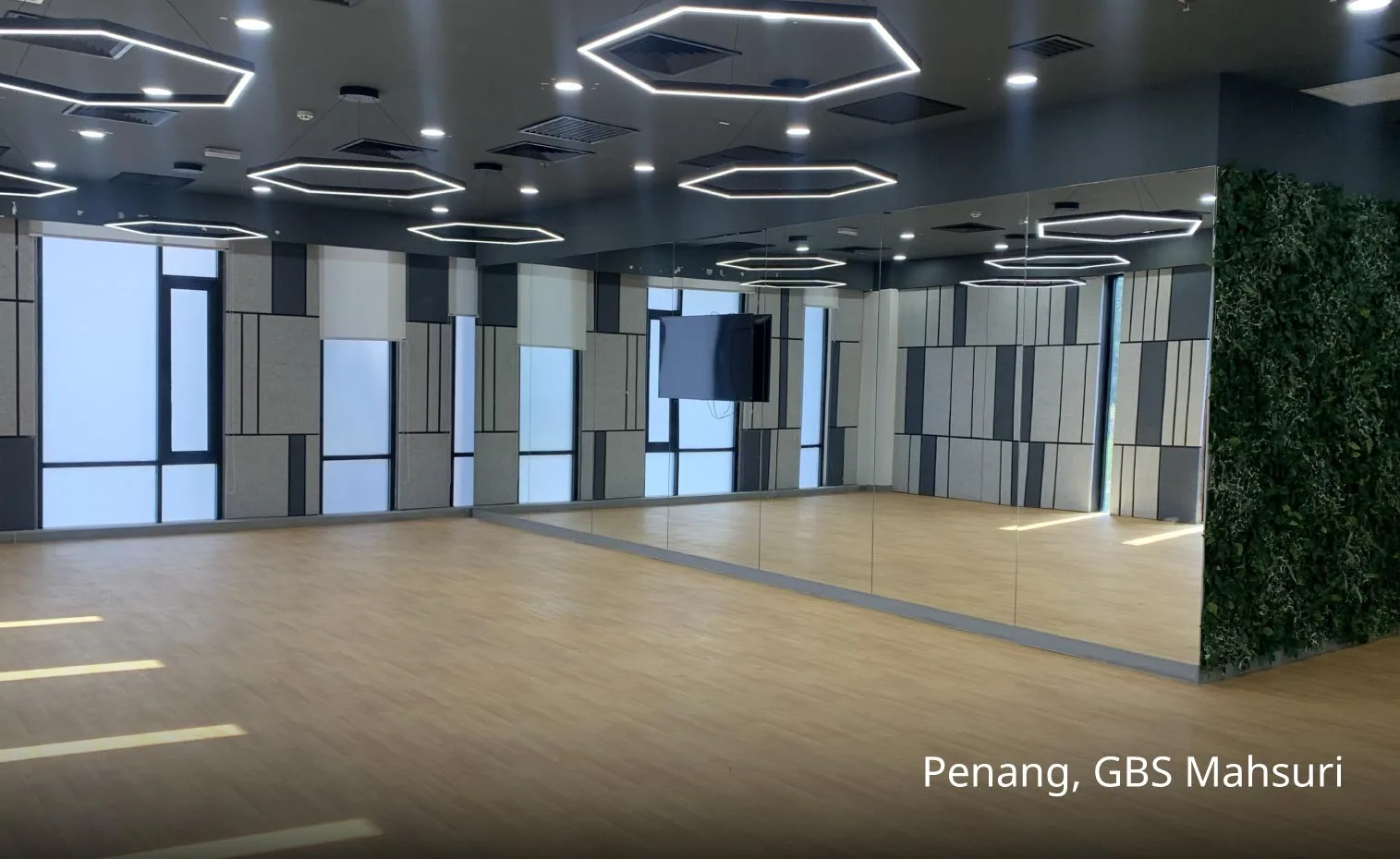 Facilities at TP’s GBS Mahsuri office in Penang, Malaysia.
