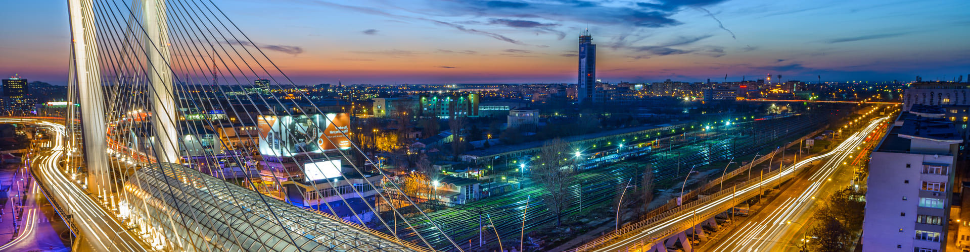TP in Romania - city view