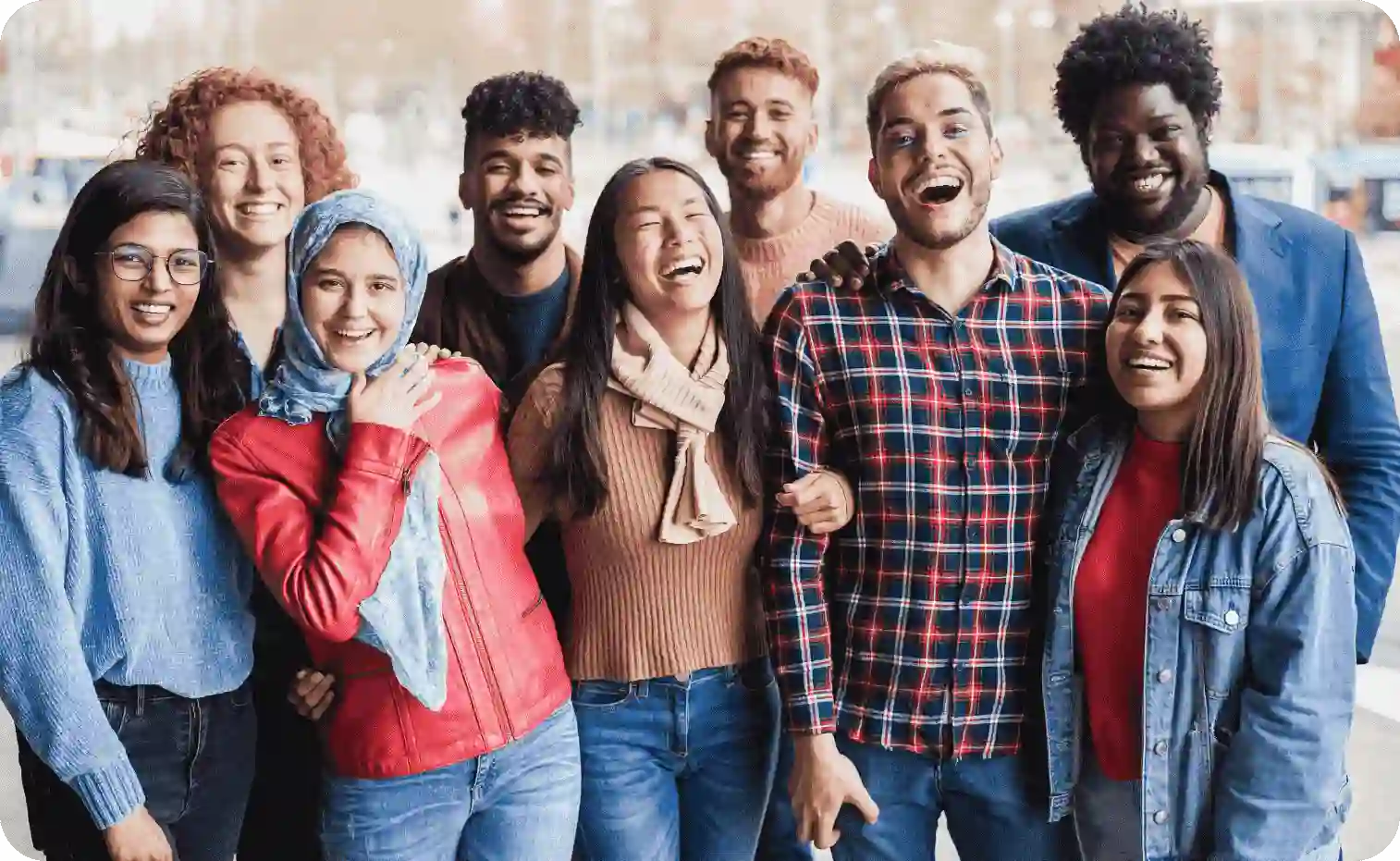 Diverse group of colleagues