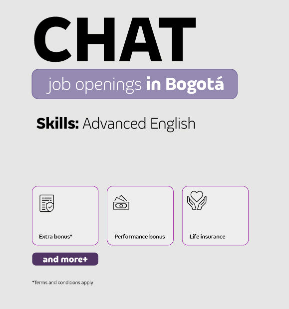 Convocatorias CHAT para Bogotá con el TOP Team