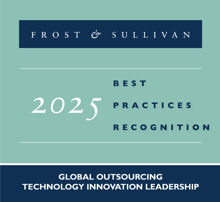 TP recognized with Frost & Sullivan Technology Innovation Leadership Award in Global Outsourcing