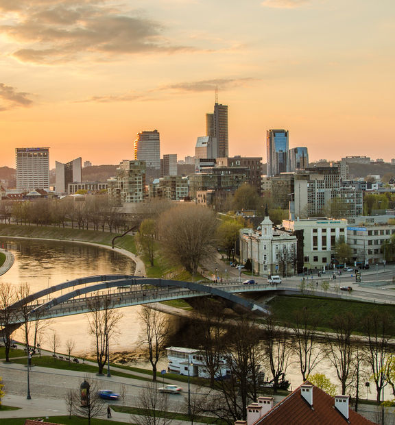 TP in Lithuania - view from Vilnius city