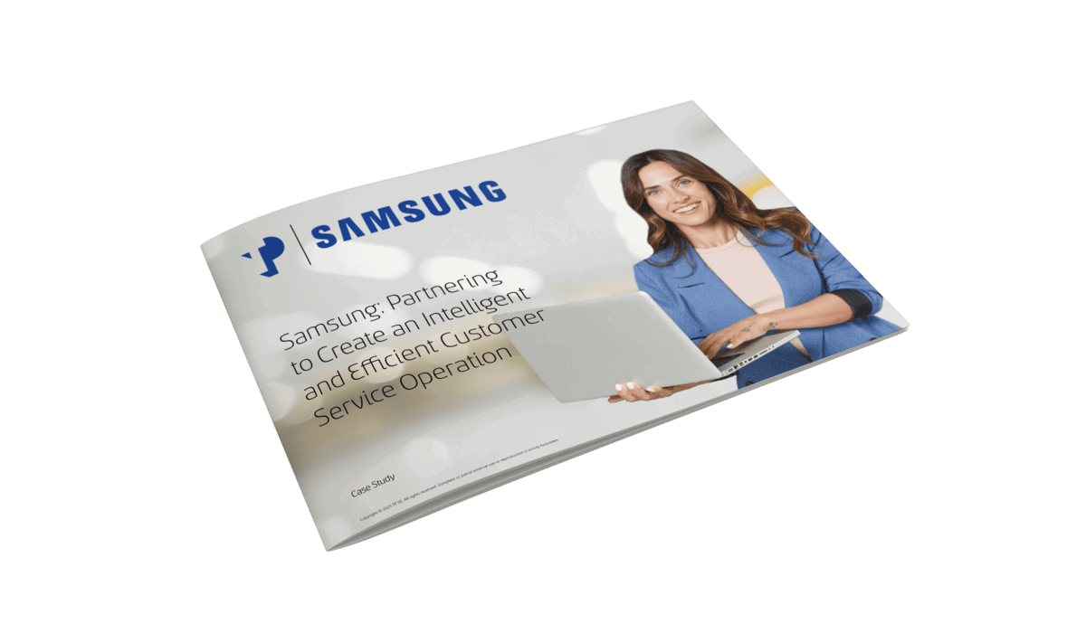 Samsung - Partnering to create an intelligent and efficient customer service Samsung - Partnering to create an intelligent and efficient customer service
