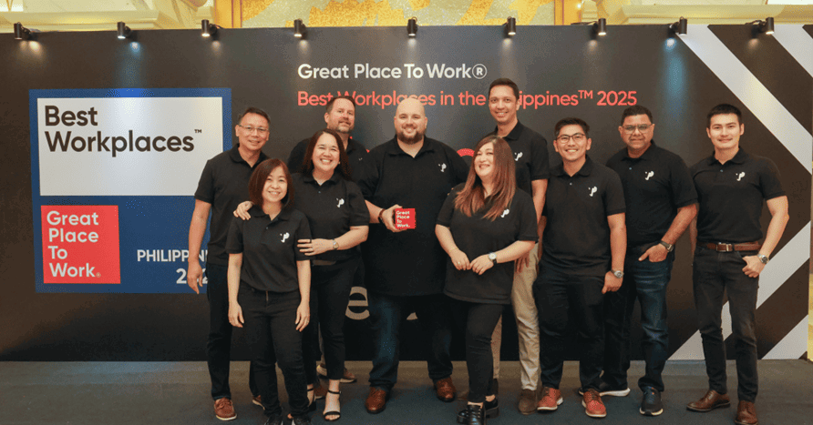 TP in the Philippines team celebrating Best Workplace award for the 4th consecutive year