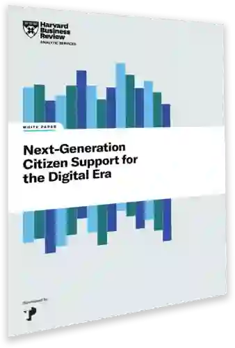 Harvard Business Review white paper mockup - Next generation citizen support for the digital era