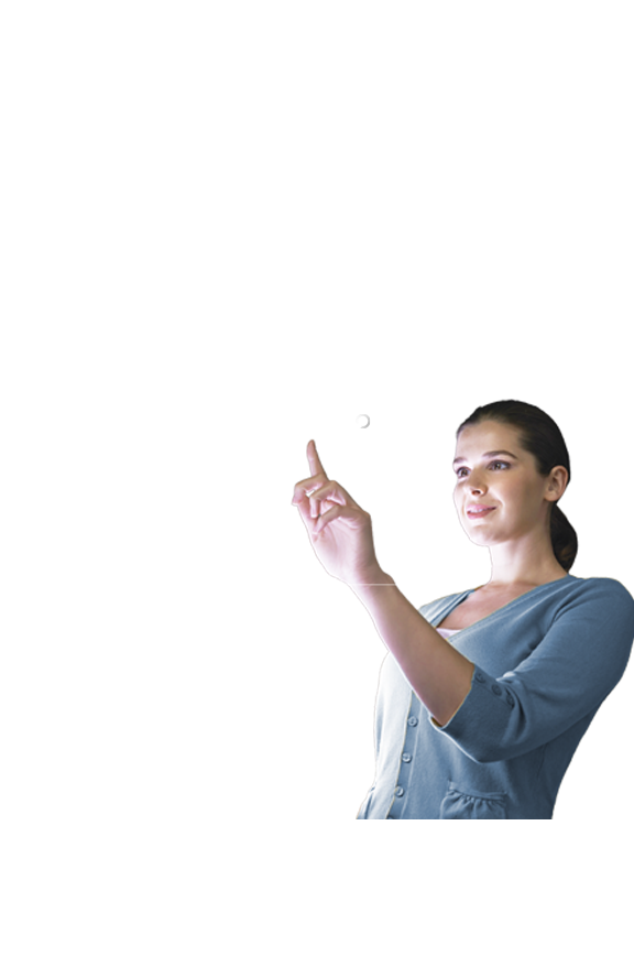 TP expert interacting with an AI assistant interface on a transparent screen.