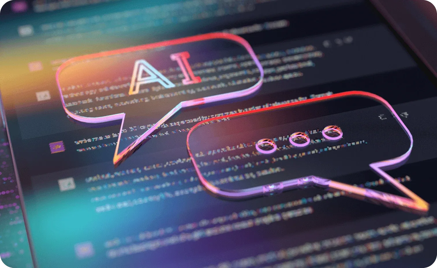 3D dialog boxes in a digital conversation thread