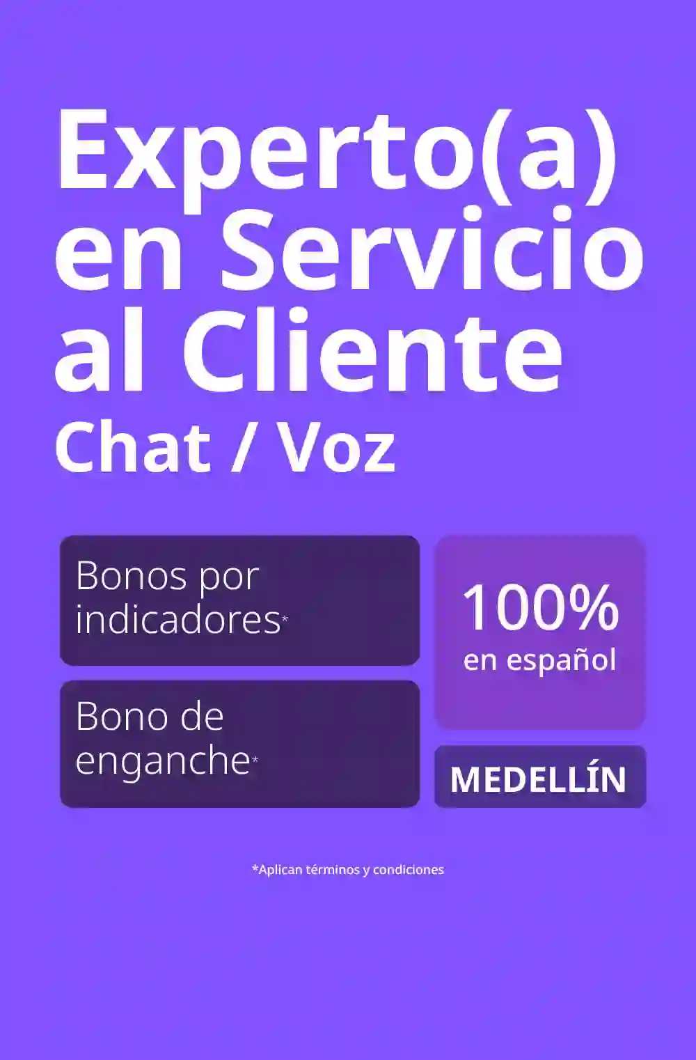 Experto en servicio al cliente -  Med