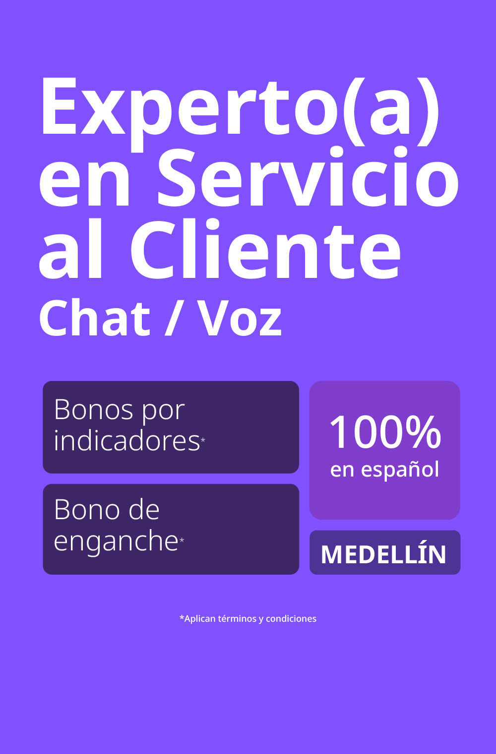 Experto en servicio al cliente -  Med