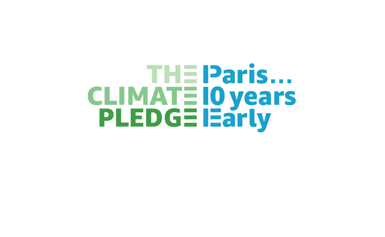 Paris Climate Pledge logo