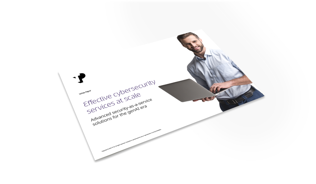 Mockup of WP cover Effective Cybersecurity Services At Scale