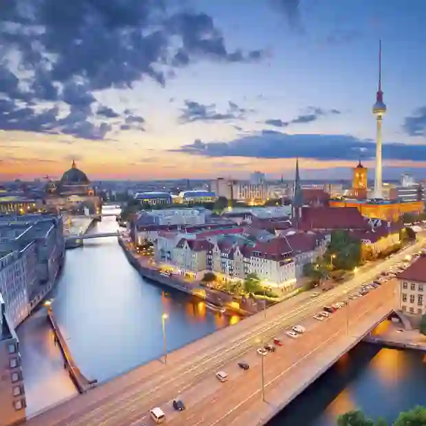 Berlin city overview
